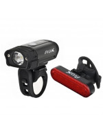 Комплект фар ProX Hydra II Cree 400LM + 10LM, 1100mAh, USB